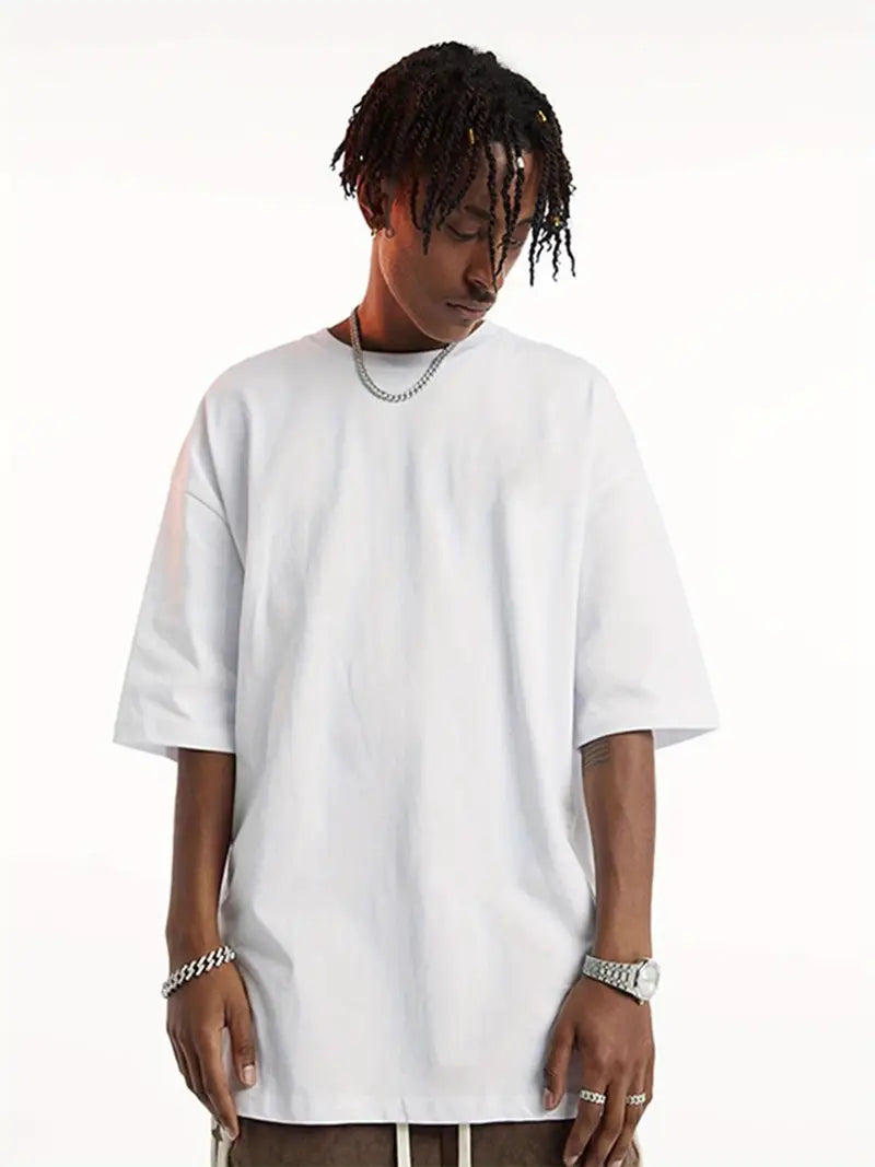 UNFITTED - 6" Box Fit Cotton Tee "Weiß"