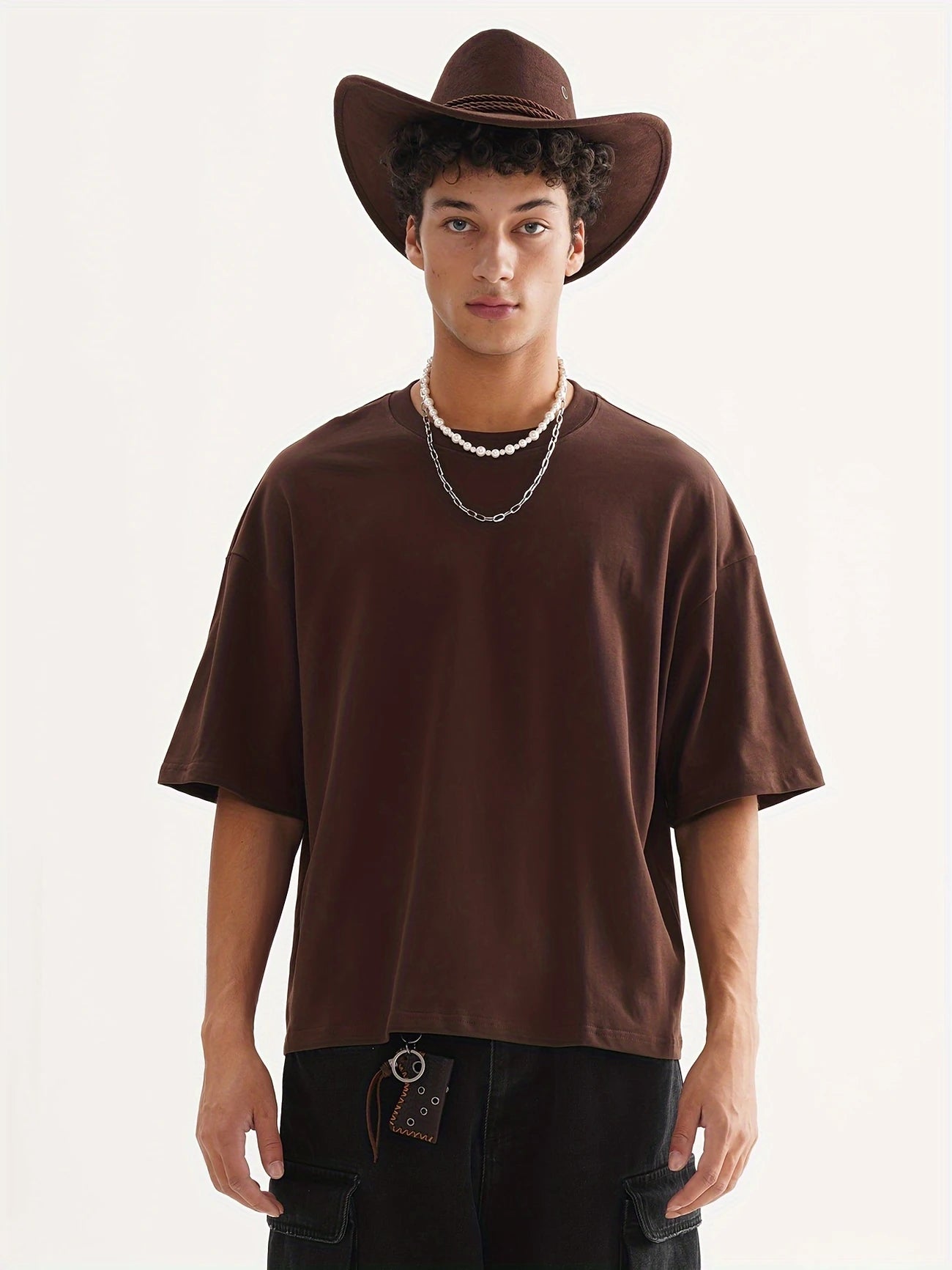 UNLEASHED - 15" Oversized Cotton Style "Dunkelbraun"