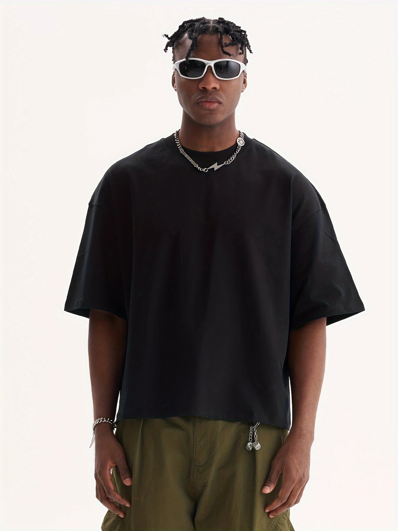 UNLEASHED - 15" Oversized Cotton Style "Schwarz"