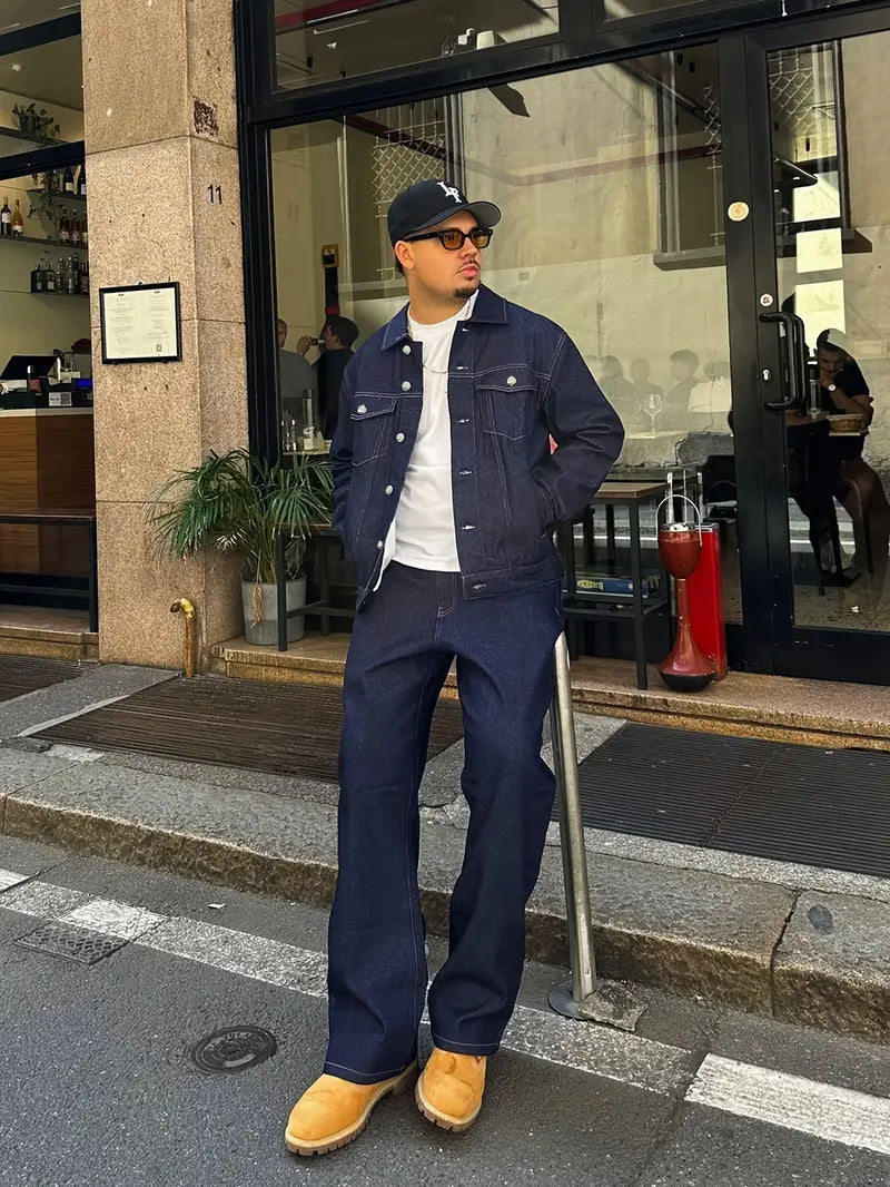 OVER IT DENIM – 9" Baggy "Workwear" Jacket
