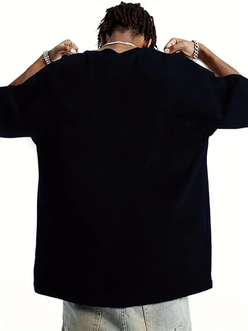 UNFITTED - 6" Box Fit Cotton Tee "Schwarz"
