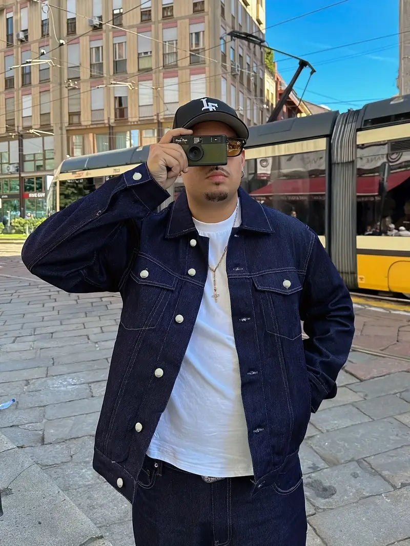 OVER IT DENIM – 9" Baggy "Workwear" Jacket