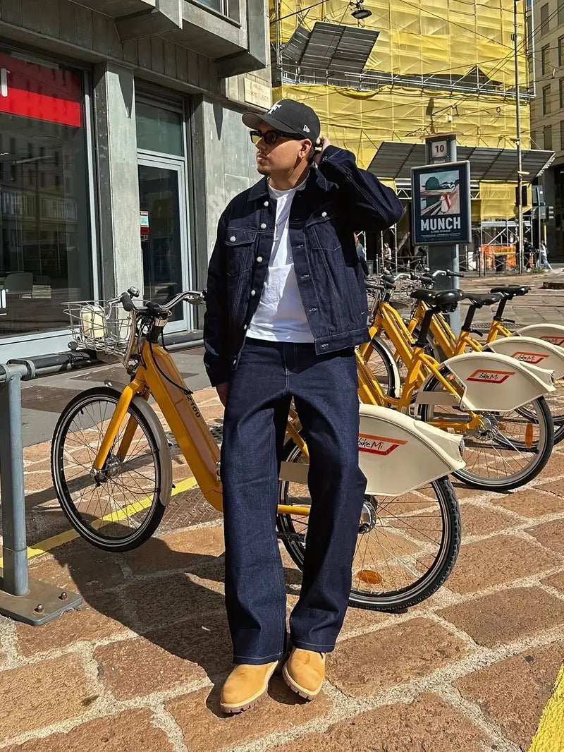 OVER IT DENIM – 9" Baggy "Workwear" Jacket