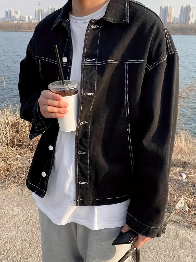 OVER IT CLASSIC – 9" Relaxed Fit Denim Jacket