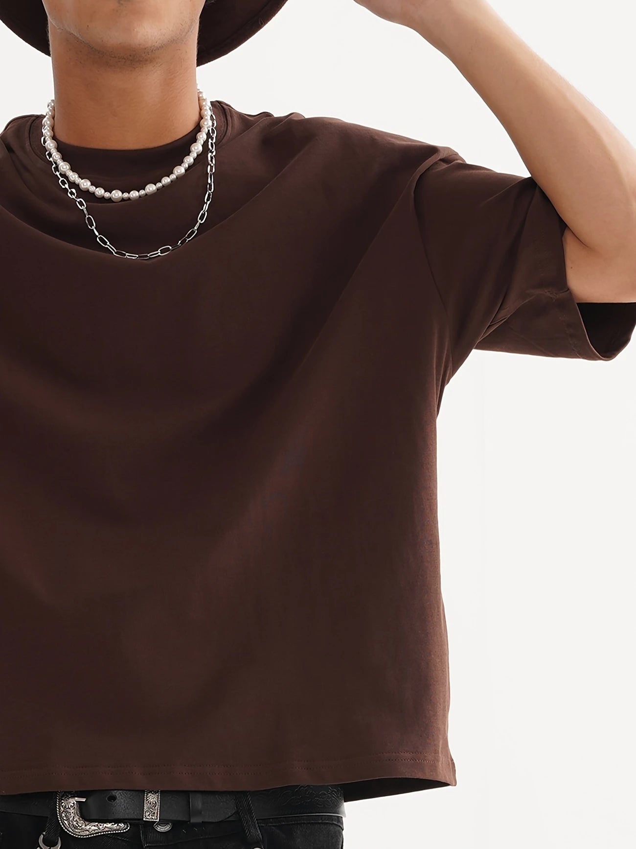 UNLEASHED - 15" Oversized Cotton Style "Dunkelbraun"