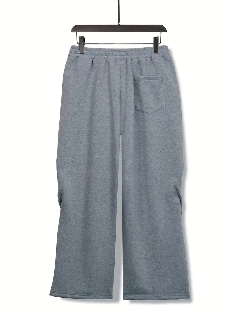 OFF TRACK ESSENTIAL –  8" Baggy Tech Joggers "Grau"
