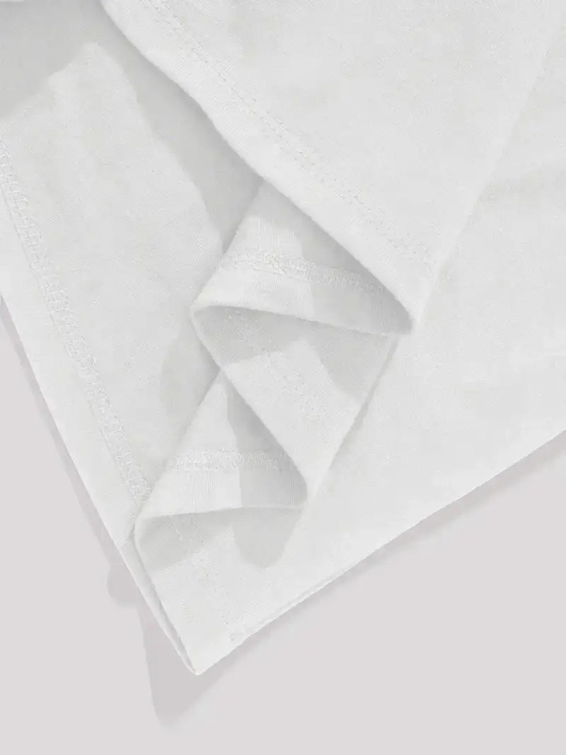 UNFITTED - 6" Box Fit Cotton Tee "Weiß"