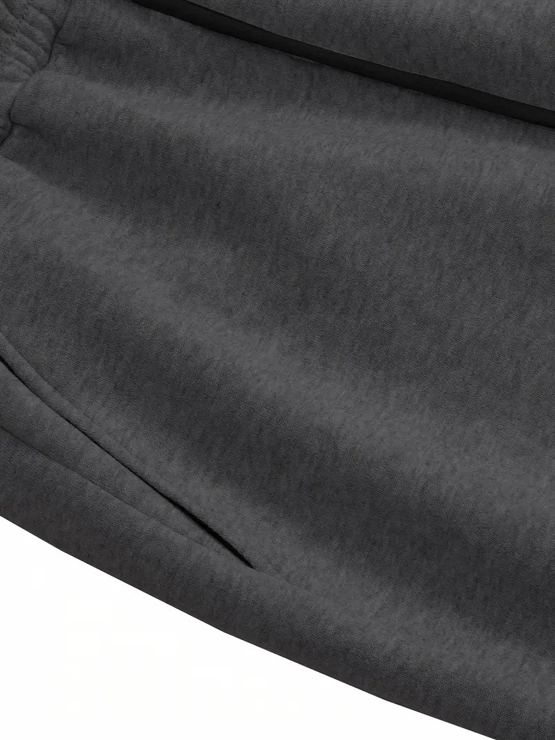 OFF TRACK ESSENTIAL – 8" Baggy Tech Joggers "Dunkelgrau"