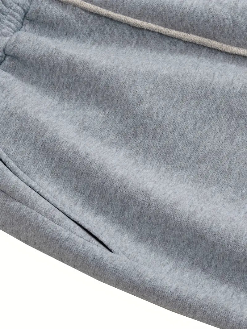 OFF TRACK ESSENTIAL –  8" Baggy Tech Joggers "Grau"