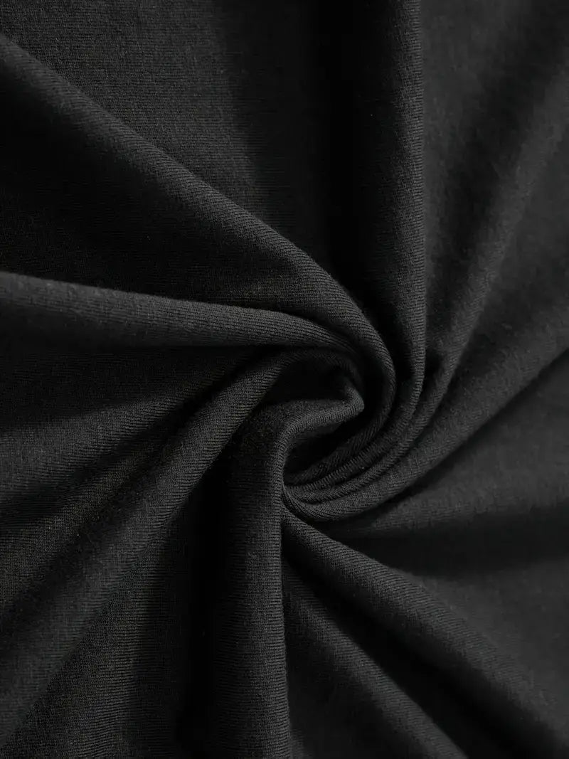 UNFITTED - 6" Box Fit Cotton Tee "Schwarz"